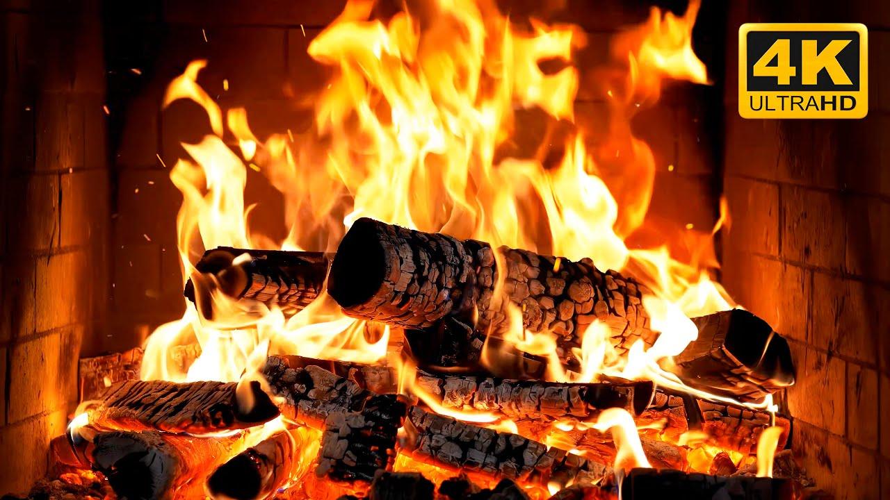 Thumbnail for 🔥 Fireplace Evenings of Serenity and Warmth: Burning Logs and Crackling Sounds for Pure Relaxation